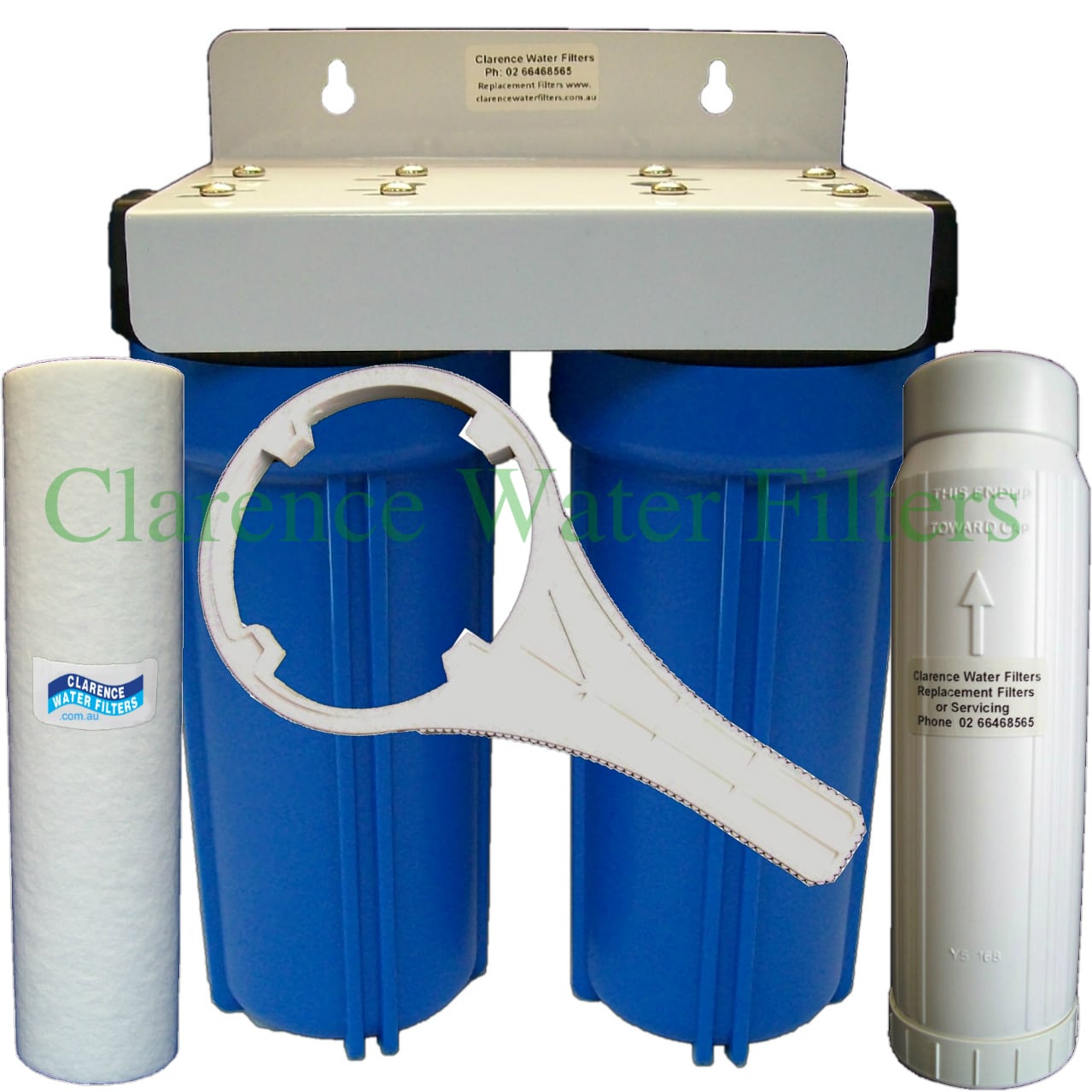 Clarence Water Filters Australia | Sediment & Water Softening Twin ...