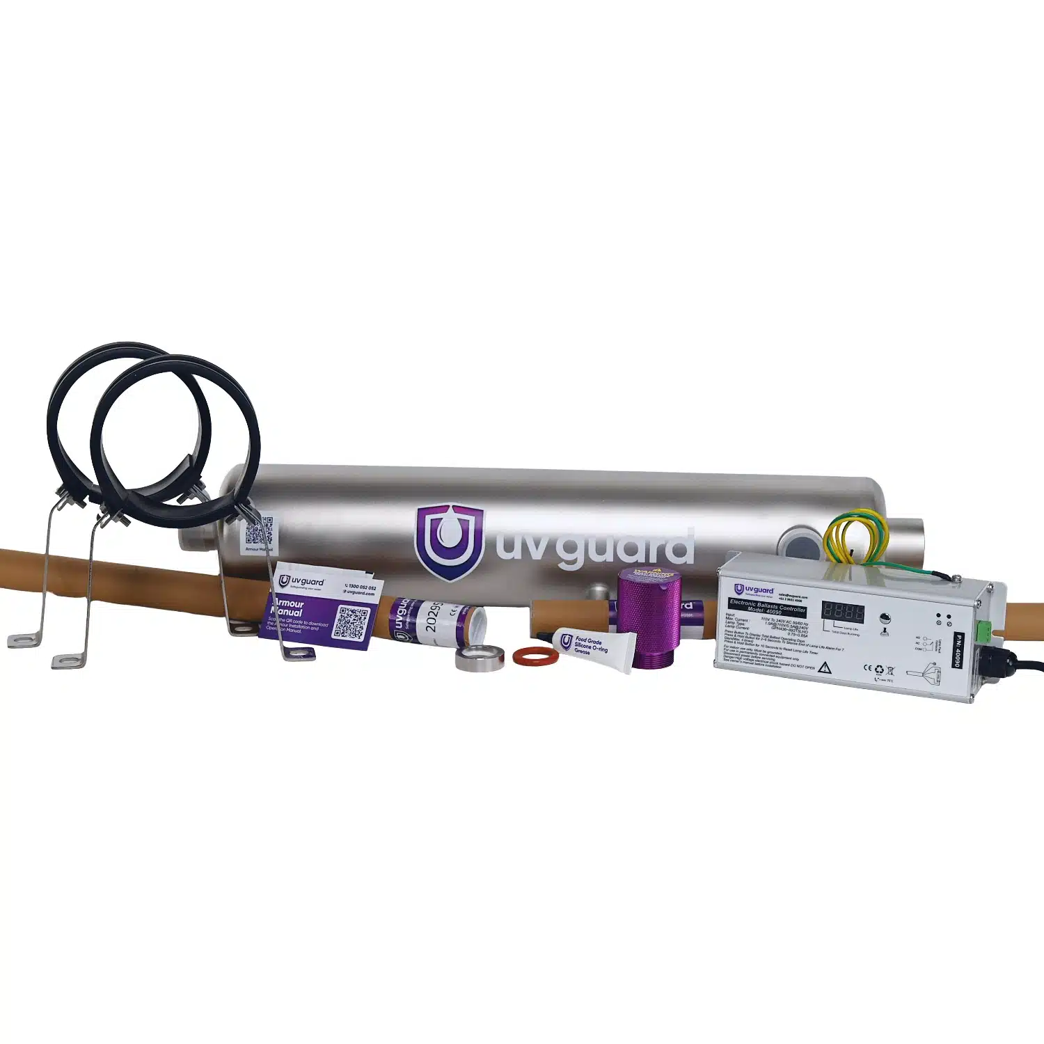 UV Guard Armour 4 Commerical Ultraviolet Water Steriliser Capable of 90 litres per minute