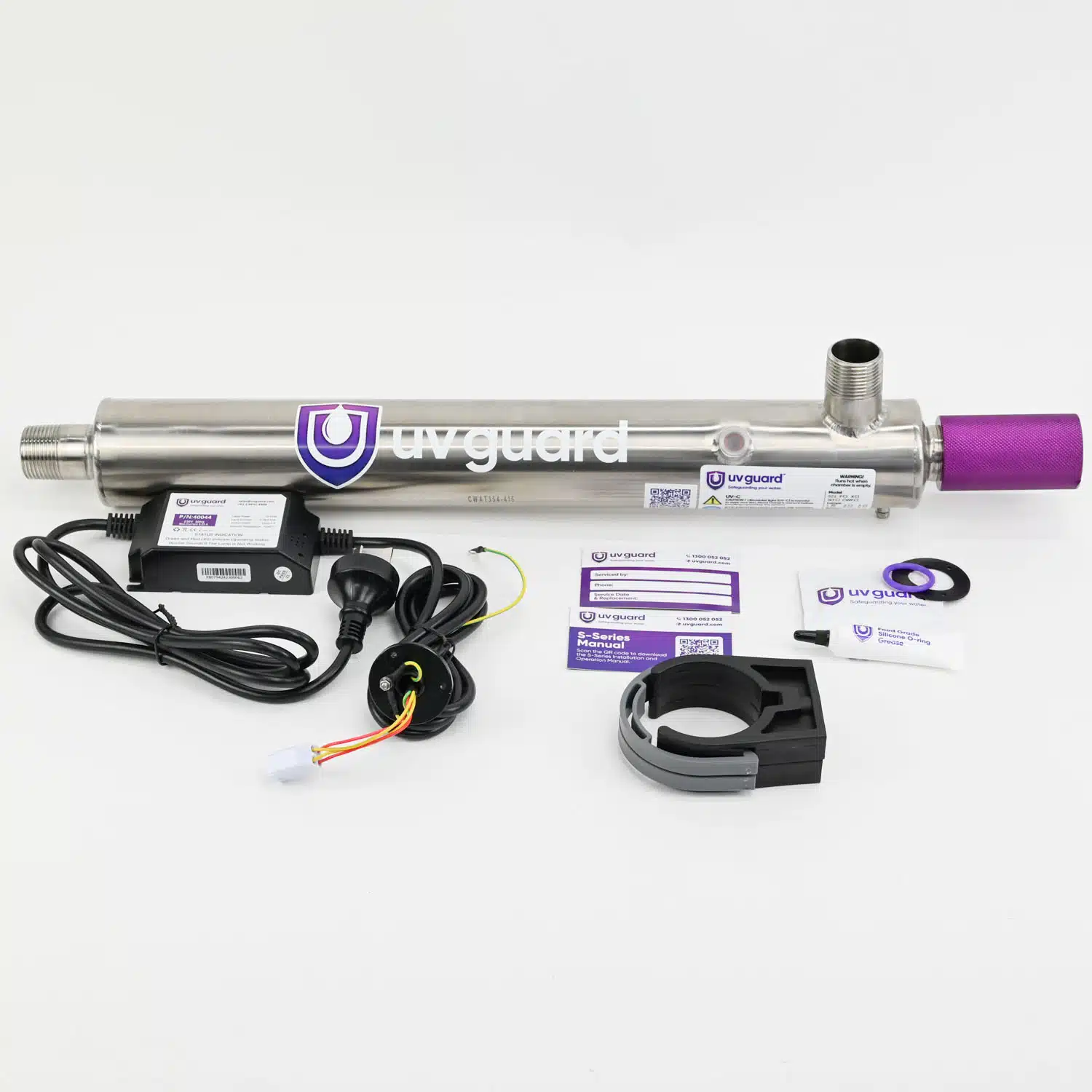 UV Guard S30 Ultraviolet Water Steriliser with 40044 Ballast and Various Components
