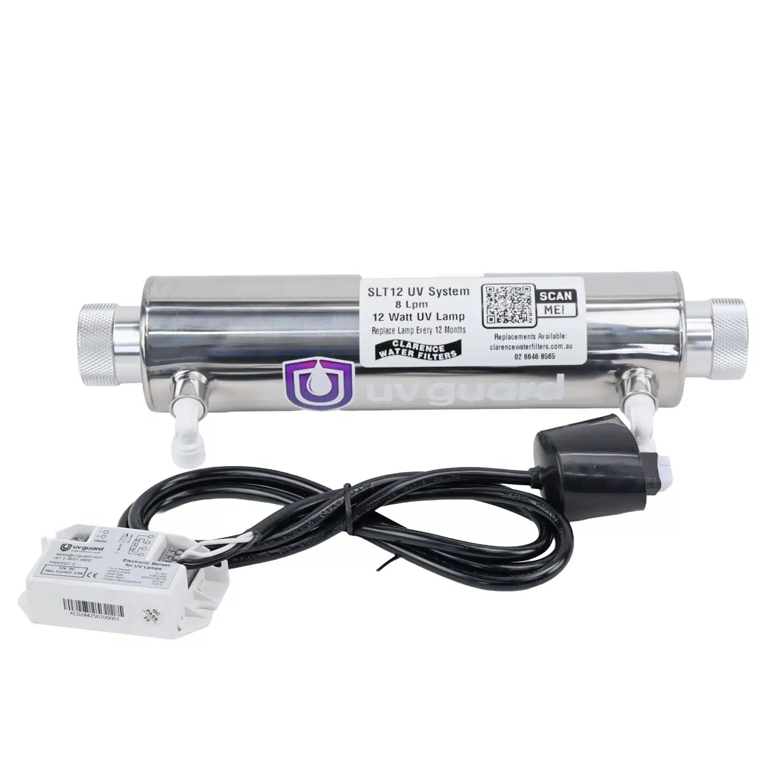 12 volt Ultra Violet Water Sterilizing System 12 watt SLT12-12v - Image 2