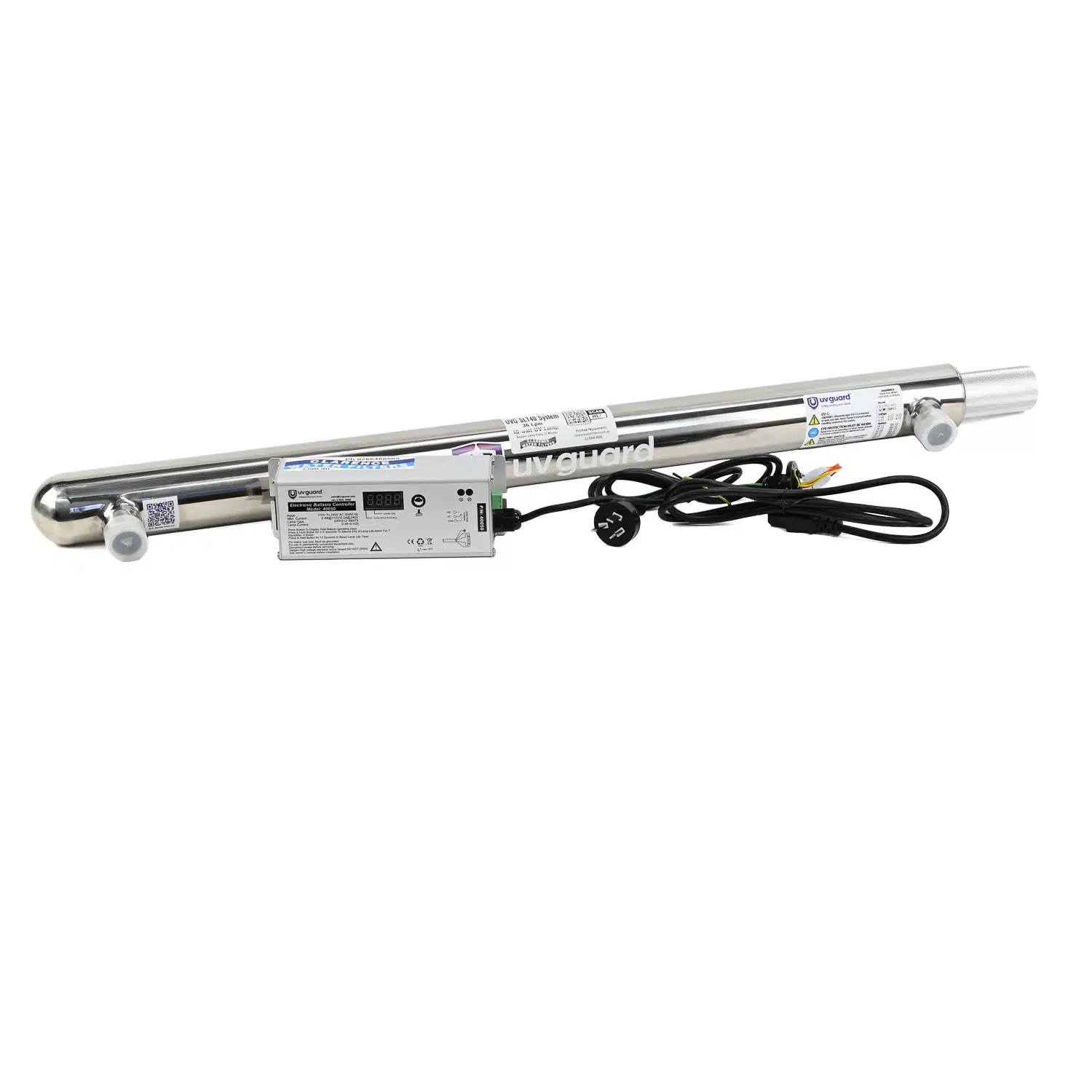 UV Guard SLT40 UV Ultraviolet Water Steriliser 40 watts capable of up to 36 litres per minute flow