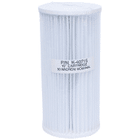 Unicel K-40715 10 Inch By 4 Point 5 Inch Pleated Washable Sediment Filter Usa Made 1045pw50-unicel 50 Micron Nominal 1