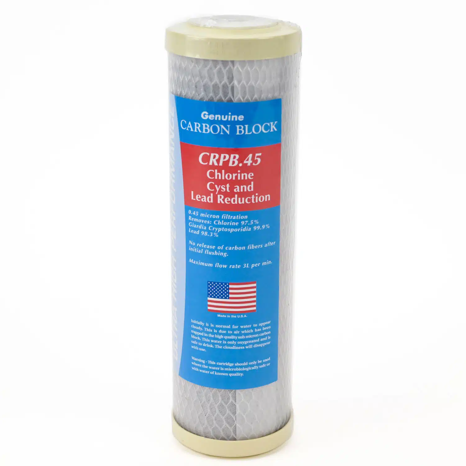 WC04 Multi Pure Carbon Block Drinking Water Filter 0 point 45 Micron USA made