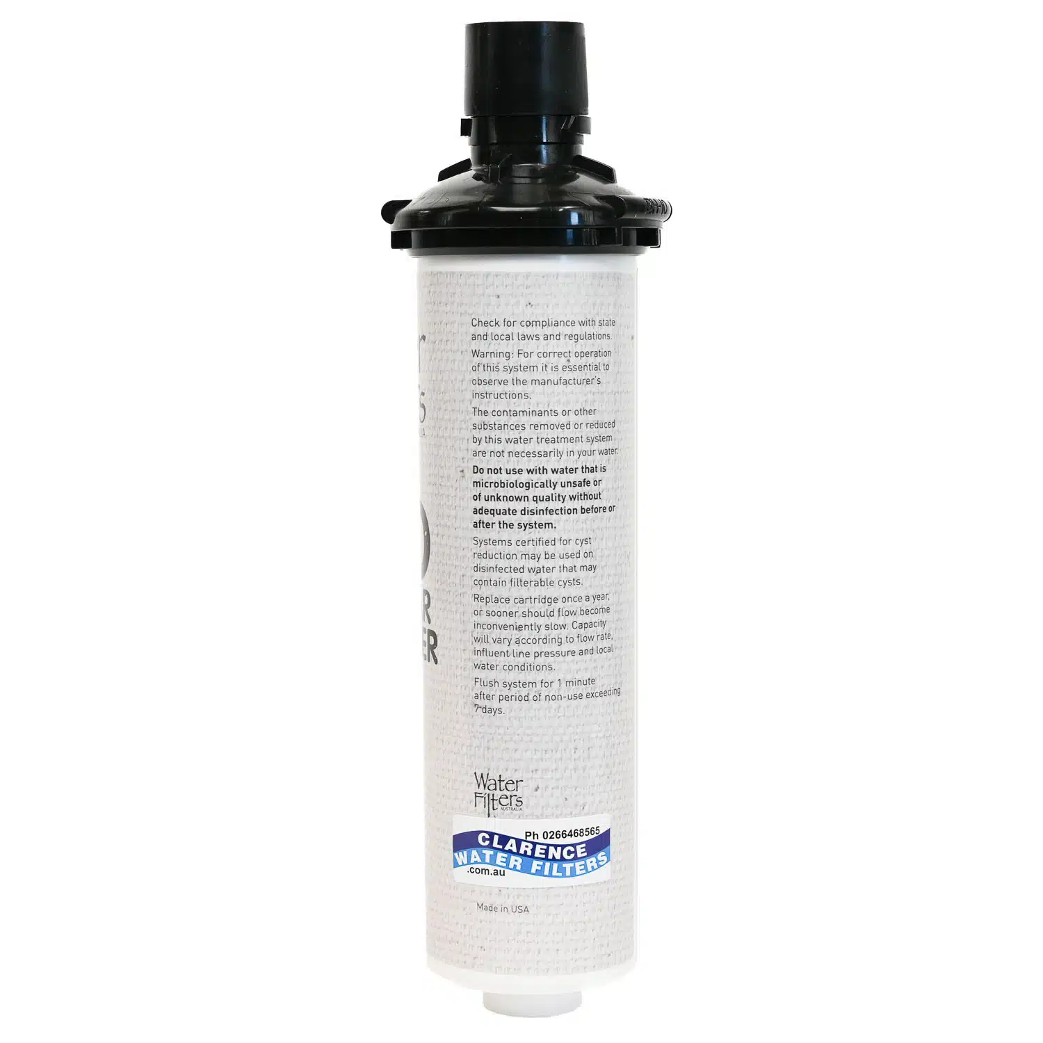 Water Filters Australia WFA Eco Regular Traveller 1 Micron Water Filter Replacement for Everpure ADC EV959206 and EV959207