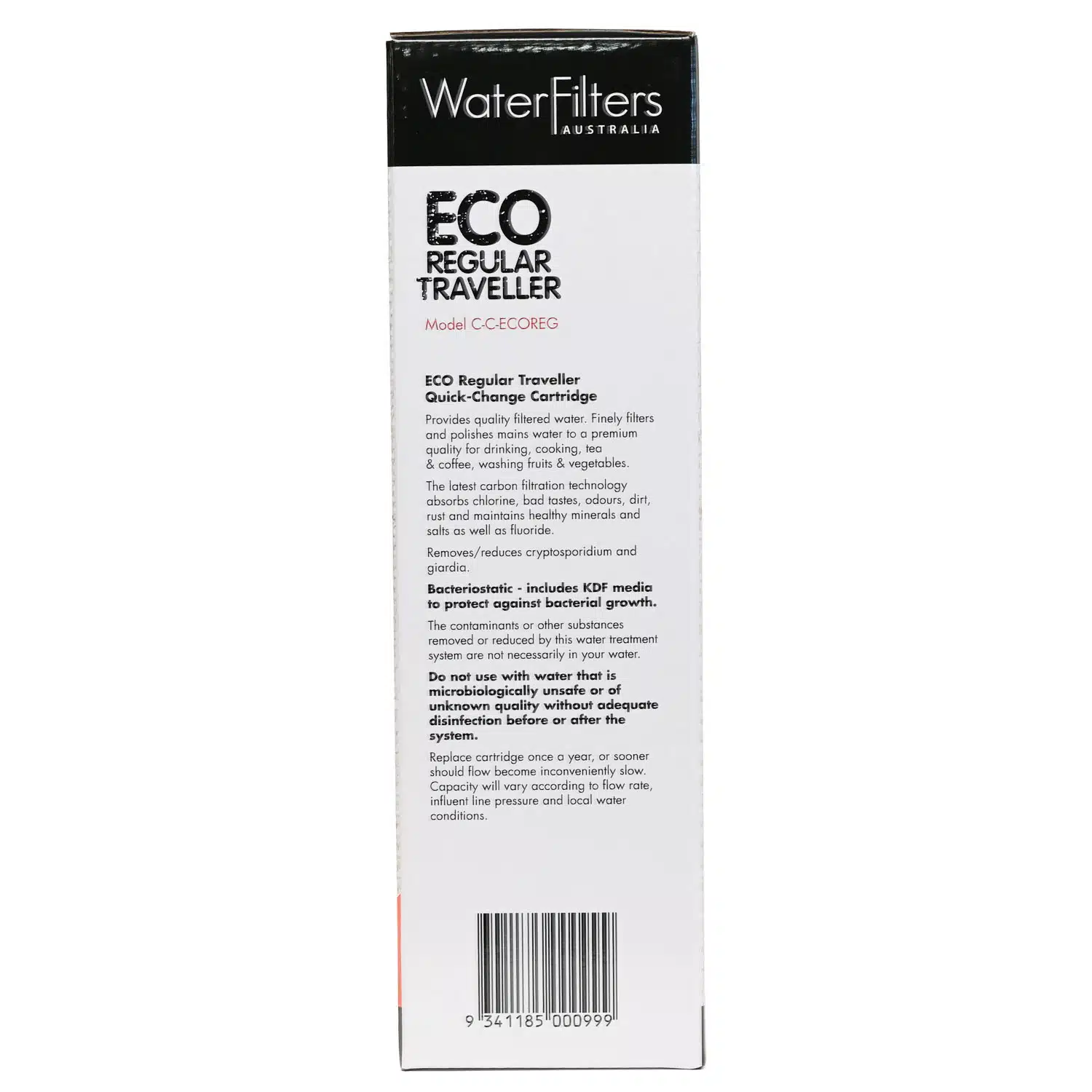 Water Filters Australia WFA Eco Regular Traveller 1 Micron Water Filter Replacement for Everpure ADC EV959206 and EV959207