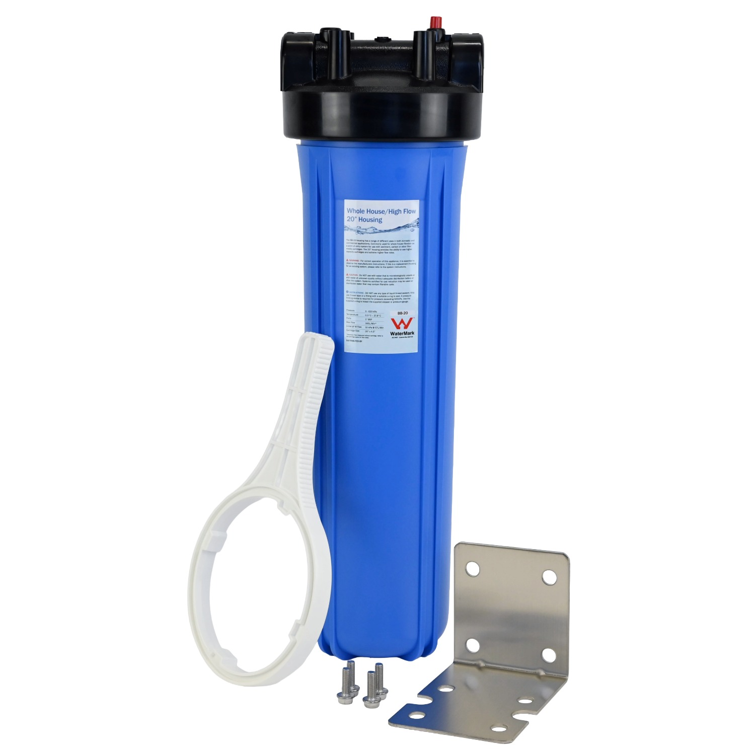 Whole of House Sediment Water Filter Rural or Town 20 inch by 4 point 5