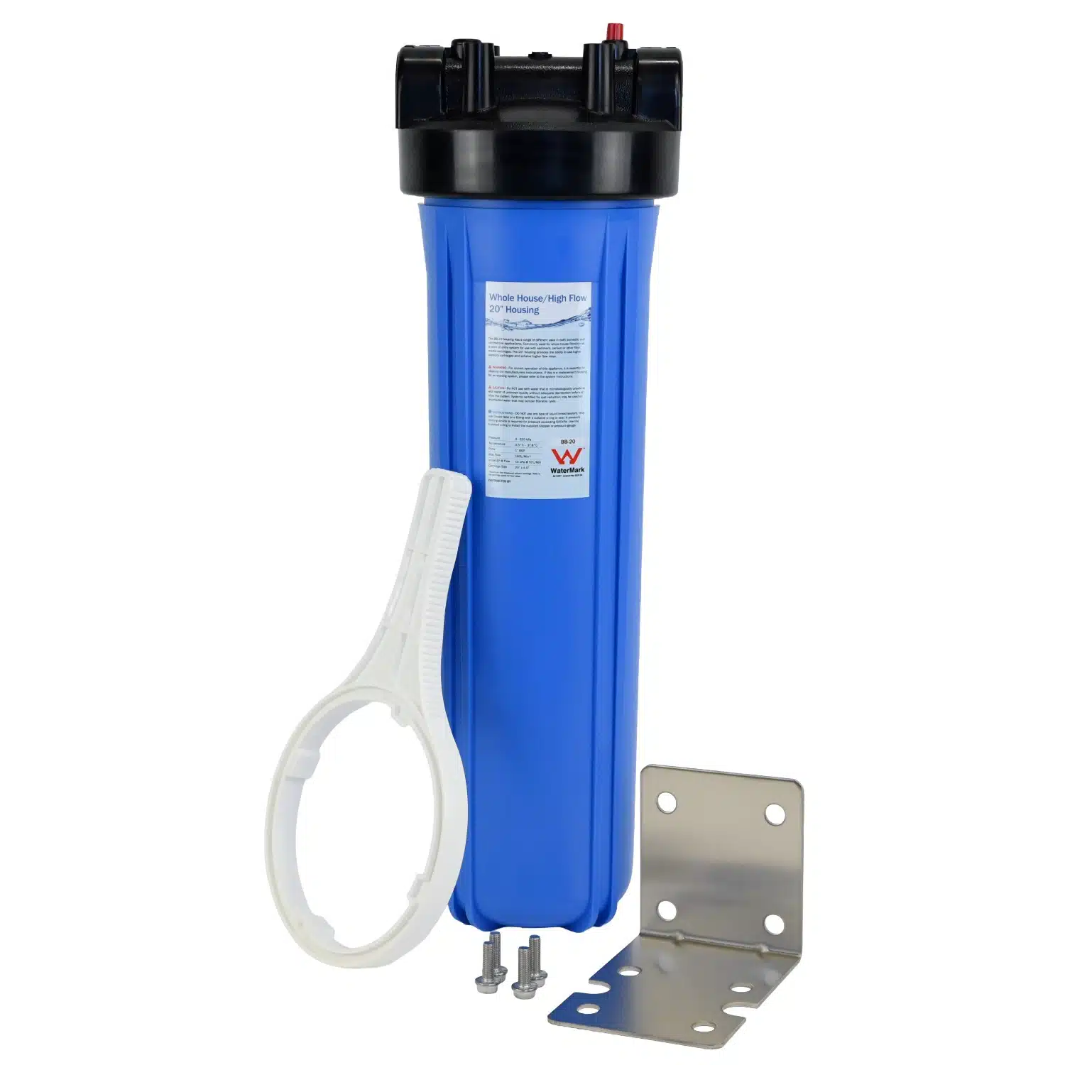 Whole of House Sediment Water Filter Rural or Town 20 inch by 4 point 5