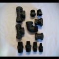 Black Poly Threaded Fittings