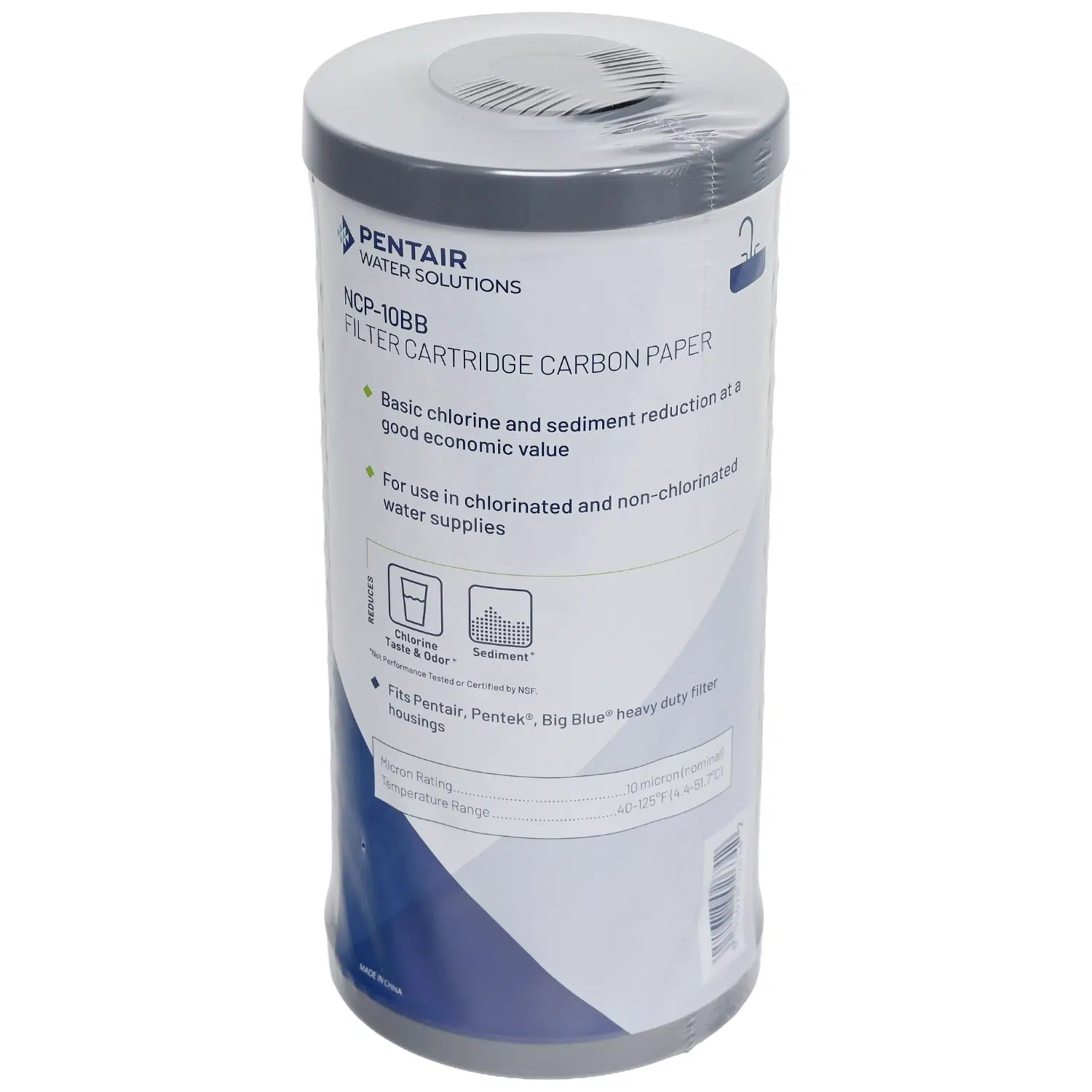 Pentek NCP-10bb pleated carbon filter 10x4-5 big blue