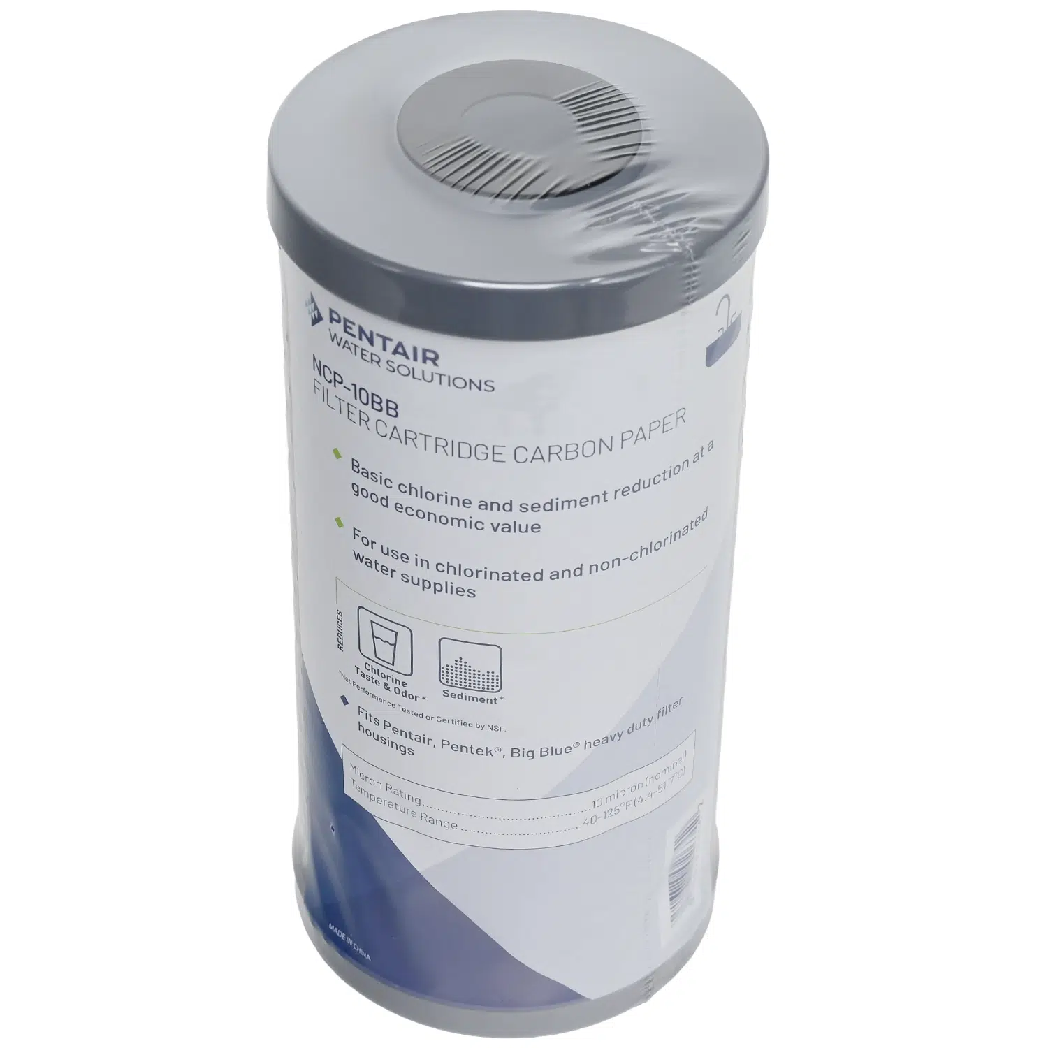 Pentek NCP-10bb pleated carbon filter 10x4-5 big blue