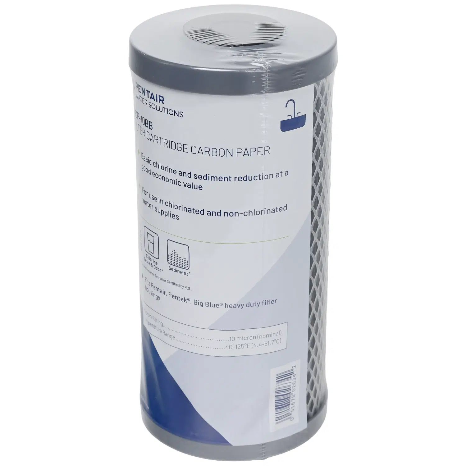 Pentek NCP-10bb pleated carbon filter 10x4-5 big blue