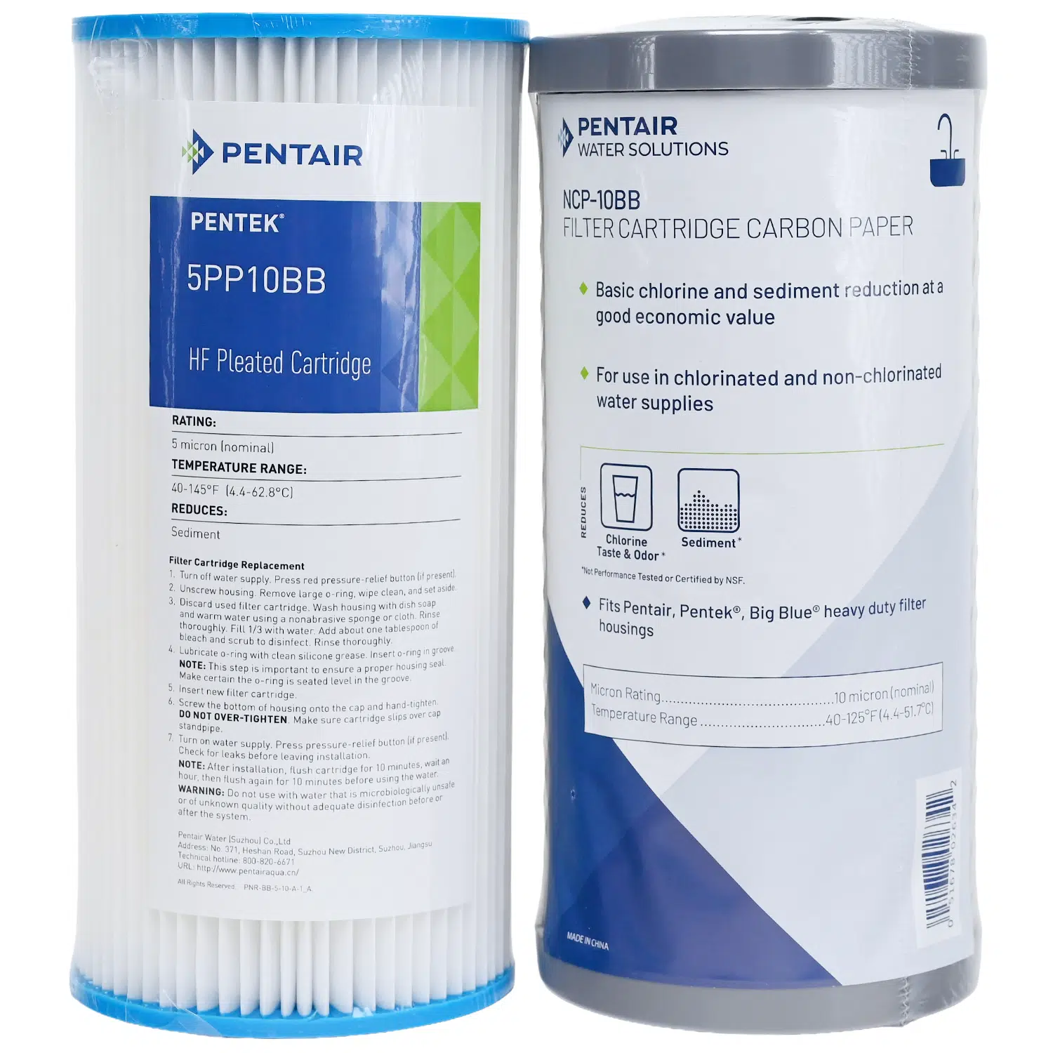 Puretec g6 service kit with Pentek NCP20BB Pentair 2045PW5