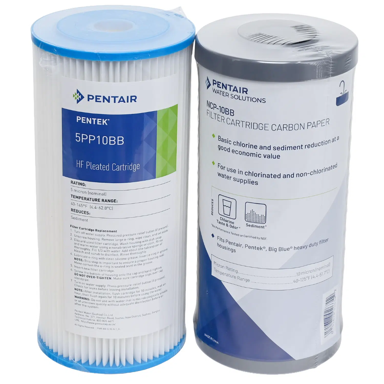 Puretec g6 service kit with Pentek NCP20BB Pentair 2045PW5