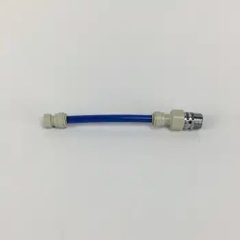 7/16" UNS Female Thread to 1/2" Bsp Male Threaded